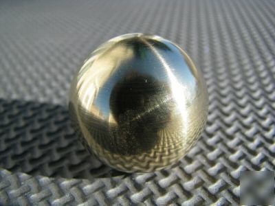 Brass ball 1 inch diameter tapped tesla coil spark gap