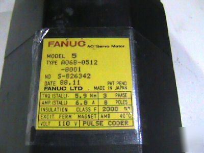 Fanuc ac servo motor #704