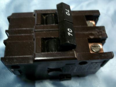 Federal pacific 2 pole 70 amp main circuit breaker