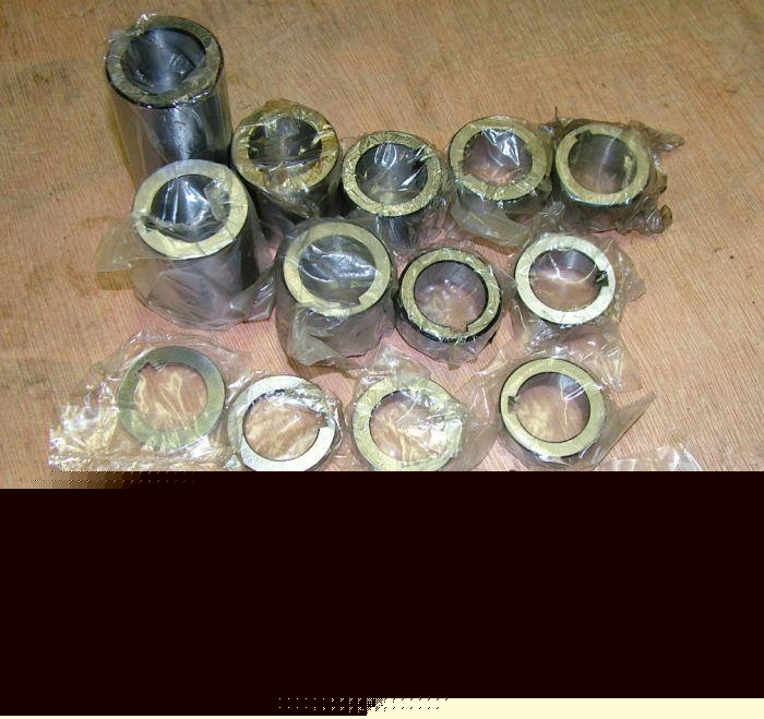 New 17 pc horizontal milling machine arbor spacers 1