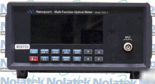 New port 1835C multi function optical power meter