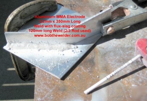 New welding electrodes- aluminium (test pack qty 4)