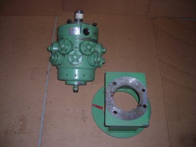 Racine hydraulic pump w/adaptor to c-face motor