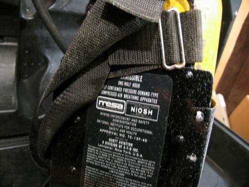 Scott (pressure-pak ii)1/2 hr air breathing apparatus