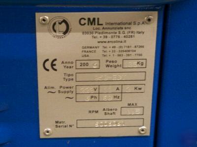 2006 ercolina TB050-edt pipe & tubing bender