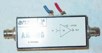 Anzac am-108 5-300MHZ general purpose amp amplifier