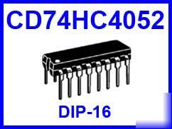 CD74HC4052 74HC4052 differential 4-channel multiplexer
