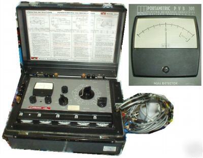 Esi portametric pvb 300 potentiometric voltmeter bridge