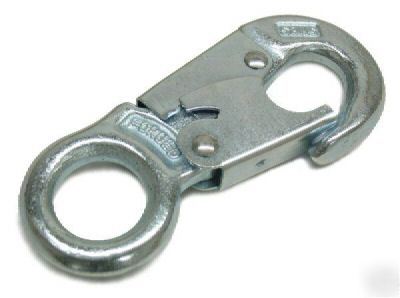 Forged alloy steel locking dbl-action lanyard hook-ii