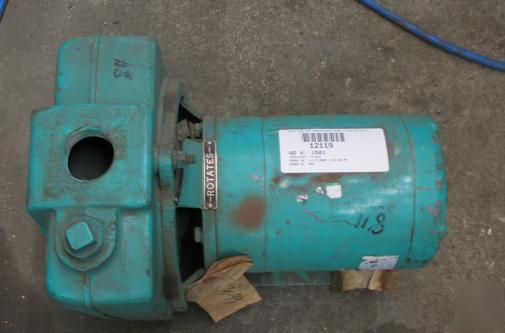 Gould 2HP 3PH centrifugal pump 1.5IN outlets