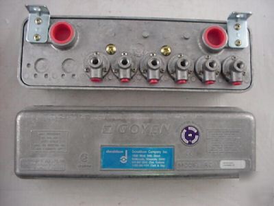 Goyen gas valve rca 3-8V6000-331 pilot distribution