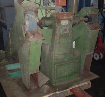 Hammond double sided sanding/wire wheel unit