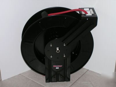 Industrial retractable air water hose reel 50' 300 psi