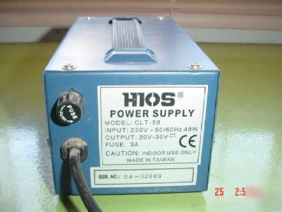 Hios clt-50 CLT50 power supply - no driver (blue)