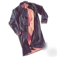 Neese reversible trench raincoat black m velcro pockets