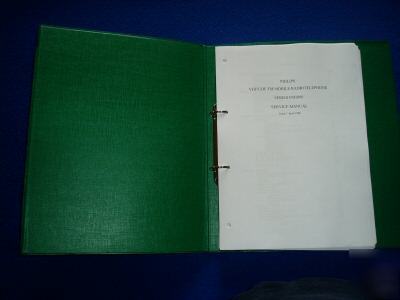 Philips pye simoco FM1000 transceiver service manual 