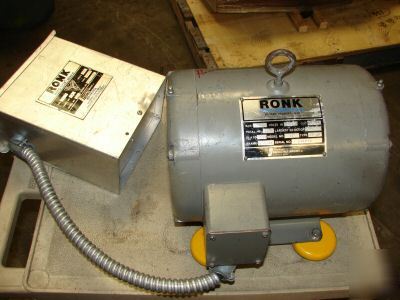 Ronk roto-con markii rotary phase converter 10HP