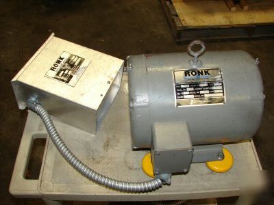 Ronk roto-con markii rotary phase converter 10HP