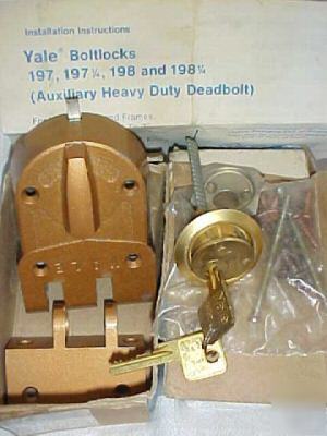 Yale high security home & business deadbolt door lock 