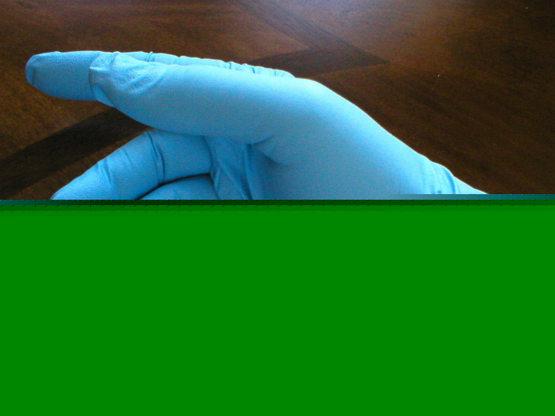 Nitrile gloves p/f lg chemical resistant (theglovepro)