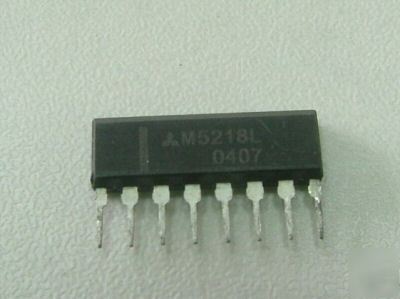 10 pcs mitsubishi M5218L dual low-noise op amp ic chips