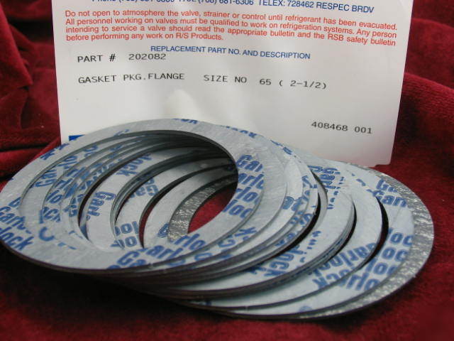 202082 parker (12) gasket pkg flange size # 65 2-1/2