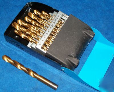 25PC high speed steel drill bit set - sizes 1-13MM