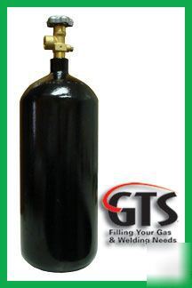 40 cf welding cylinder tank bottle nitrogen argon mixes