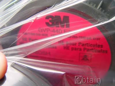 8 each 3M gvp-440 papr hepa filter 