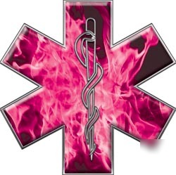 Emt ems mfr medic decal reflective 2