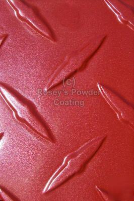New 2 lbs red canyon metallic gloss powder coating ( )