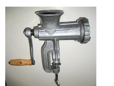 New quality cast iron hand meat mincer - brand 