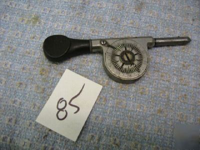 Starrett registering speed indicator pat. 1896 /R85
