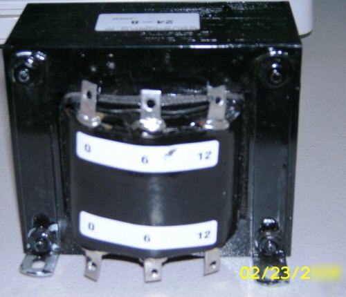 Stepdown transformer 115 vac input, 12 - 24 vac output