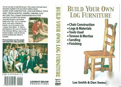  tenon maker cutter log furniture make 7 sizes+freedvd
