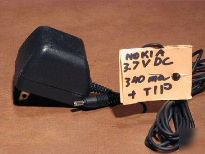 Ac power supply adapter - 3.7 volts dc 140MA pos tip