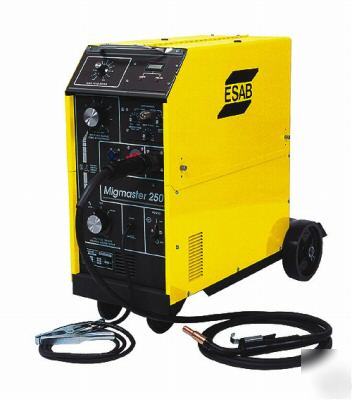 Esab migmaster 250 mig welder 35678