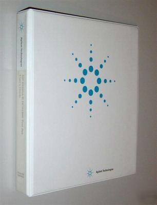 Hp - agilent 83220A /e test-set original users manual