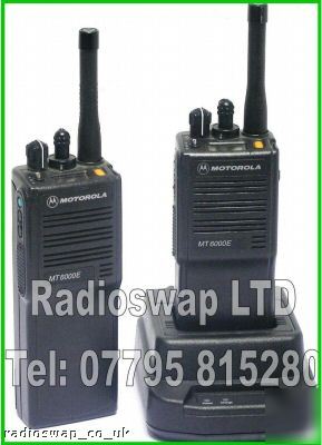 Motorola MT6000E (GP900) x 2: 4 watt radios(option M3)
