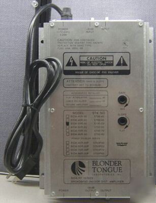 New blonder tongue bida-55R-30 distribution amplifier