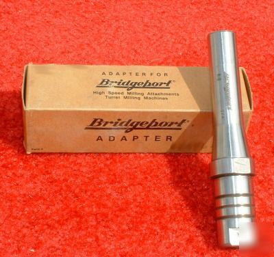 New bridgeport part 12470029 mill adapter