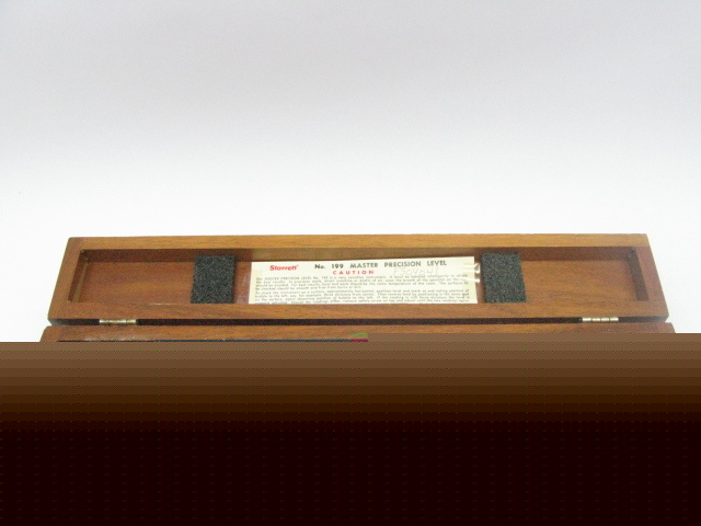 Starret master precision level no: 199