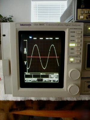 Tektronix csa 803C communication analyzer w/head CSA803