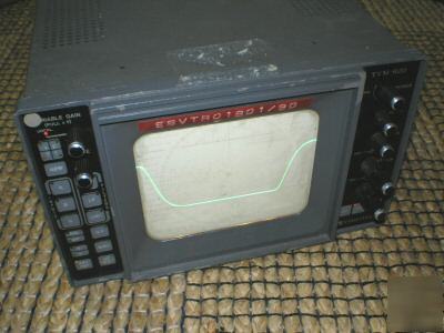 Videotek tvm-620 vector scope waveform monitor
