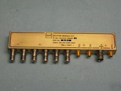 Wj splitter module wj-7087-1 for use on 661346-002