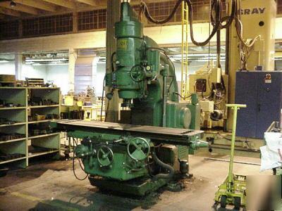 #8759 - kearney & trecker twin screw vertical mill