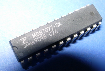 Lsi MB87077-sx fujitsu ic 24-pin 1990 unique