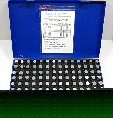 New class zz minus pin gage set .501