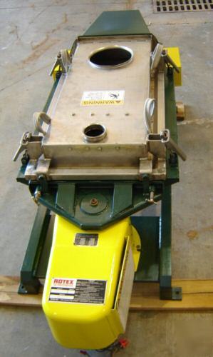 20Ã¢â‚¬Â x 36Ã¢â‚¬Â single deck rotex screener 111A sssl (4829)