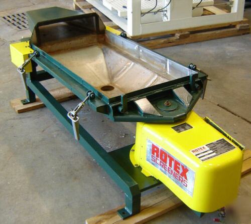 20Ã¢â‚¬Â x 36Ã¢â‚¬Â single deck rotex screener 111A sssl (4829)